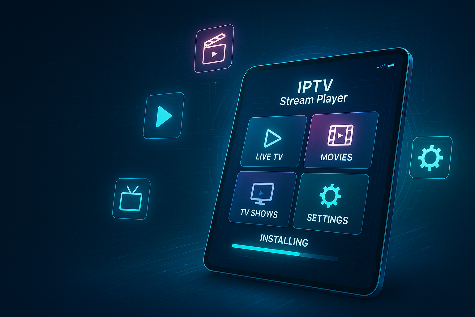 How to install IPTV on IPTV Stream Player App?